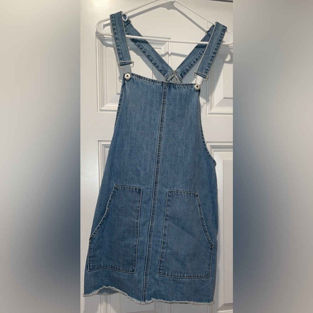 Denim Overall Dress